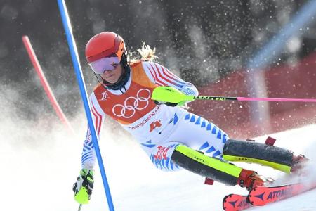 Schwedin Hansdotter Olympiasiegerin im Slalom - Deutsche enttäuschen