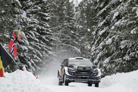 Rallye-Weltmeister Ogier in Schweden abgeschlagen