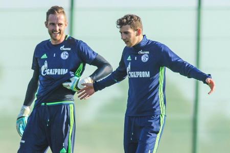 Schalke-Training ohne Goretzka und Fährmann