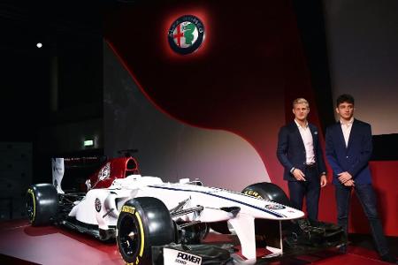 Renault und Sauber präsentieren Formel-1-Boliden für 2018
