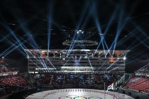 Moon Jae In eröffnet die 23. Olympischen Winterspiele in Pyeongchang