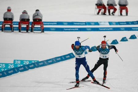 Biathlon: Silber für Schempp im Massenstart - Fourcade mit Fußspitze vorne