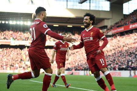 England: Klopp schwärmt nach Liverpool-Gala - Huddersfield siegt auswärts
