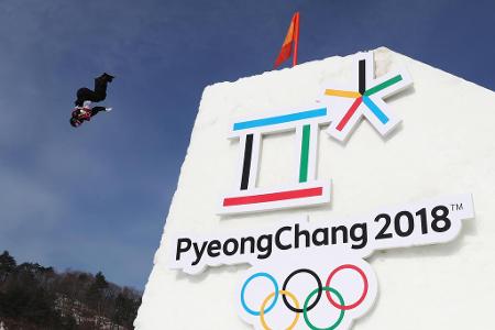 Nach den Wetterkapriolen zu Beginn der Spiele präsentiert sich der Himmel in Südkorea zu Beginn der zweiten Wettkampfwoche v...