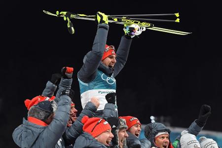 Arnd Peiffer sorgt am Sonntag für den nächsten Paukenschlag und gewinnt im Biathlon-Sprint der Herren sensationell Gold. Das...