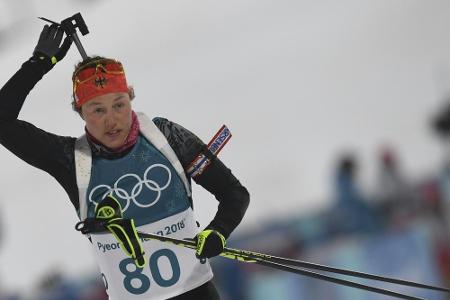 Biathlon: Dahlmeier mit Bronze im Einzel - Überraschungssieg durch Schwedin Öberg