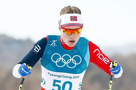 Norwegens Skilangläuferin Haga holt Gold über 10 km