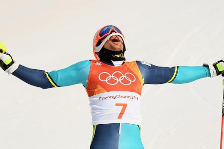 Andre Myhrer gewinnt überraschend Gold im Slalom der Männer. Die großen Favoriten, allen voran Marcel Hirscher, patzen. Frit...