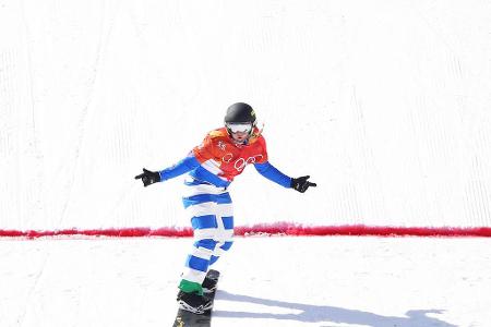 Moioli hat bei den Winterspielen im Snowboardcross triumphiert. Im Finale setzte sich die 22-jährige Italienerin vor Julia P...