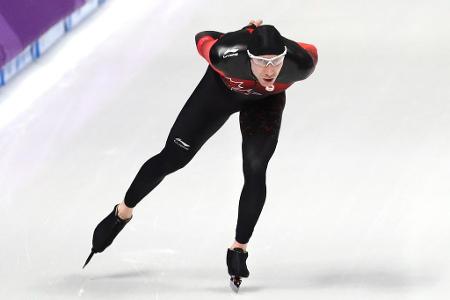 Mit einem Olympischen Rekord von 12:39.77 sicherte sich der Kanadier die Gold-Medaille über 10000 Meter.