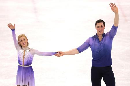 Das Duo hat sich bei der olympischen Paarlauf-Entscheidung den kaum noch für möglich gehaltenen Traum von der Goldmedaille e...