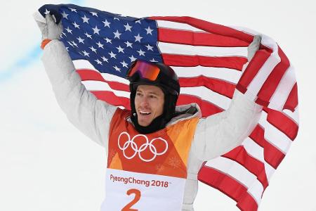 Der Superstar der Snowboard-Szene sichert sich seine dritte Olympische Goldmedaille. Im dritten und letzten Finaldurchgang k...