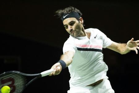 Noch ein Sieg zum Tennis-Thron: Kohlschreiber kann Federer nicht stoppen