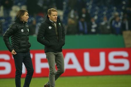 Vor Bayern-Spiel: Rebbe stützt Wolfsburg-Coach Schmidt