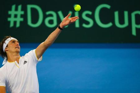 Zverev führt Deutschland ins Davis-Cup-Viertelfinale