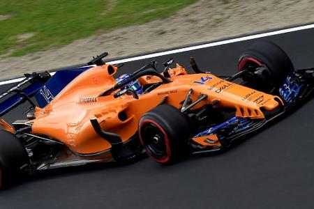Formel-1-Test: Hamilton nur Teilzeitarbeiter, Alonso im Pech