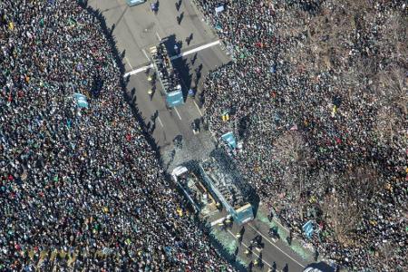 Hunderttausende feiern Super-Bowl-Helden bei Parade in Philadelphia