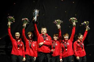 World-Team-Cup-Doppelsieg für Chinas Tischtennis-Asse