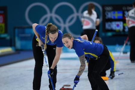 Schwedens Curlerinnen gewinnen drittes Olympia-Gold Schwedens Curlerinnen gewinnen drittes Olympia-Gold