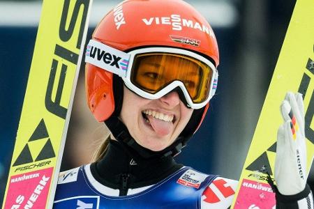 Skispringerin Althaus gewinnt Silber bei Lundby-Triumph