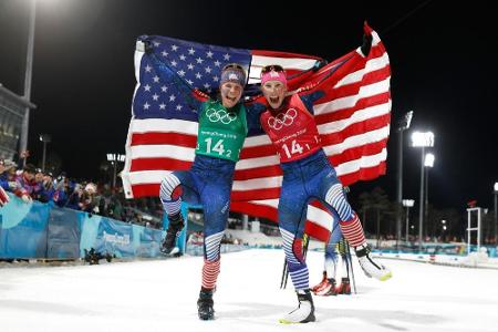 USA holen erstmals Skilanglauf-Gold - Björgen und DSV-Duo geschlagen