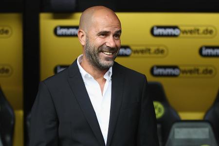 'Peter.' (Ex-BVB-Trainer Peter Bosz bei seiner Vorstellung zur Frage, wie sein Name ausgesprochen wird)