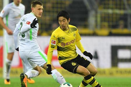 Shniji Kagawa (Borussia Dortmund) | Position Sommer: 7. Platz - Im weiteren Kreis