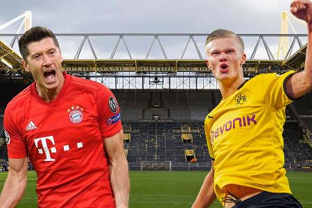 In seiner Rangliste des deutschen Fußballs nimmt das Fachmagazin 'kicker' die besten Stürmer der Rückrunde 2019/2020 unter d...