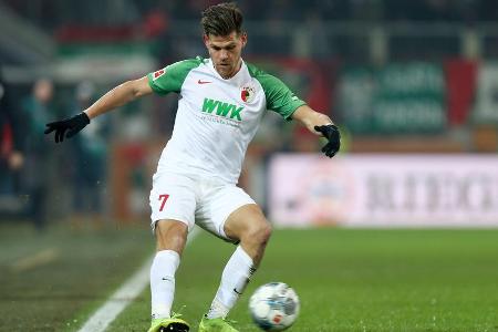 Florian Niederlechner (FC Augsburg) | Position Winter: Im weiteren Kreis (6.)