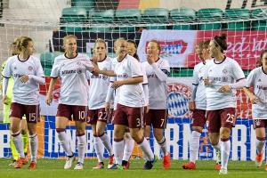 Frauenpokal: Bayern feiern Schützenfest, Potsdam bezwingt Frankfurt