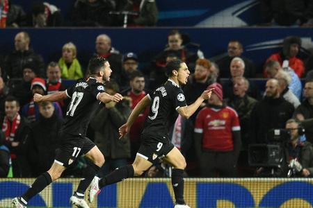 Sevilla blamiert Manchester und Mourinho Sevilla blamiert Manchester und Mourinho