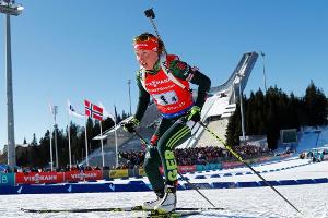 Dahlmeier bei Domratschewa-Sieg Sechste - Kuzmina gewinnt kleine Kristallkugel