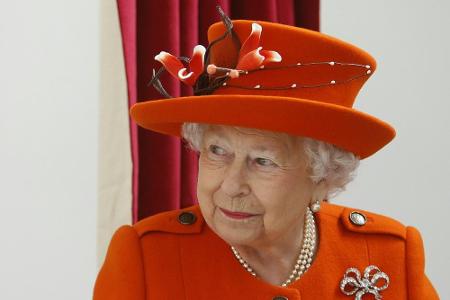 Queen Elizabeth II. startet den London-Marathon