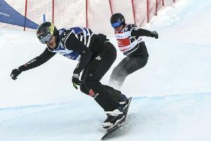 Snowboardcrosser verpassen Podestplätze in Bansko