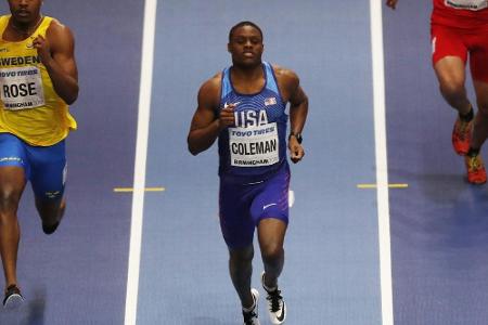 Hallen-WM: Coleman gewinnt Gold über 60 m