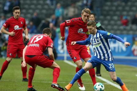 Harmlose Hertha verpasst Heimsieg gegen Freiburg