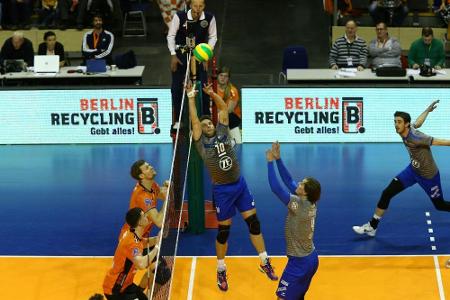 Volleyball: Friedrichshafen bezwingt Berlin in der Champions League