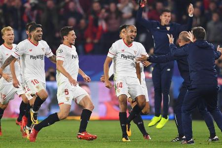 Der FC Sevilla sorgte für die größte Überraschung und warf Manchester United aus dem Wettbewerb. In La Liga hat das Team von...