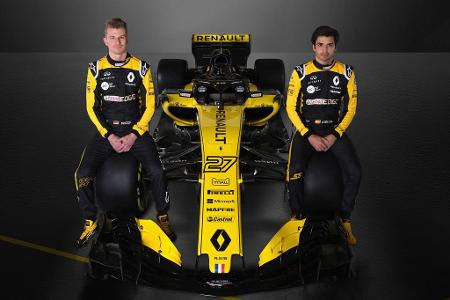 Nico Hülkenberg und Carlos Sainz sind die beiden Renault-Piloten für die kommende Saison. Der ambitionierte Fünfjahresplan d...