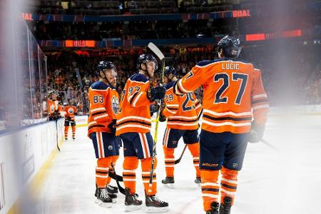 Eishockey: Draisaitls Oilers gewinnen Penalty-Krimi