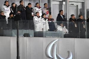 Keine Symbolik: Südkoreas Präsident eröffnet 12. Winter-Paralympics - Bach dabei