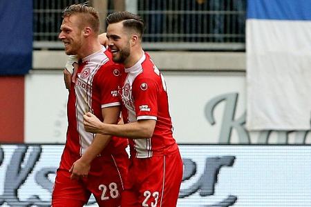 2. Liga: Düsseldorf souverän, Nürnberg patzt, Kiel lauert