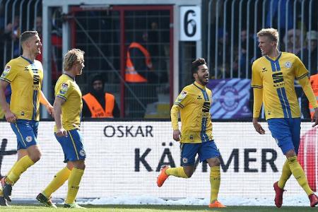 Braunschweig fügt Duisburg dritte Niederlage in Serie zu