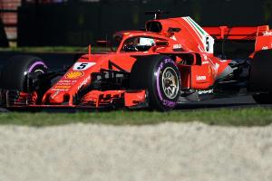 Formel 1: Vettel mit Trainingsbestzeit auf abtrocknender Strecke