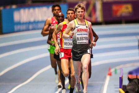 Hallen-WM: Bleistein über 3000 m auf Platz acht Hallen-WM: Bleistein über 3000 m auf Platz acht