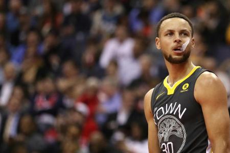 NBA-Superstar Curry verpasst erste Play-off-Runde NBA-Superstar Curry verpasst erste Play-off-Runde