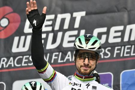 Gent-Wevelgem: Weltmeister Sagan triumphiert Gent-Wevelgem: Weltmeister Sagan triumphiert