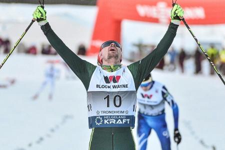 Kombinierer Rießle mit Start-Ziel-Sieg in Klingenthal