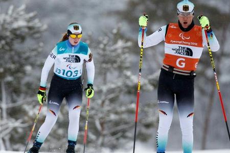 Paralympics: Klug trägt zum Abschluss die deutsche Fahne Paralympics: Klug trägt zum Abschluss die deutsche Fahne