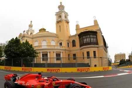 Formel 1: Vettel in Baku auf Pole - Hamilton Zweiter